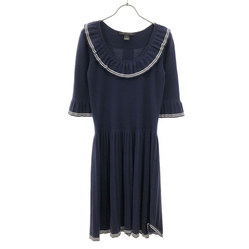 新品・未使用(ワケあり)】未使用 MARC JACOBS 5分袖 プリ－ツ