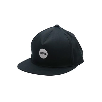 WTAPS ダブルタップス 18AW MILITIA/CAP.COPO.WP 182HCDT-HT08 ミリティア キャップ ブラック 帽子