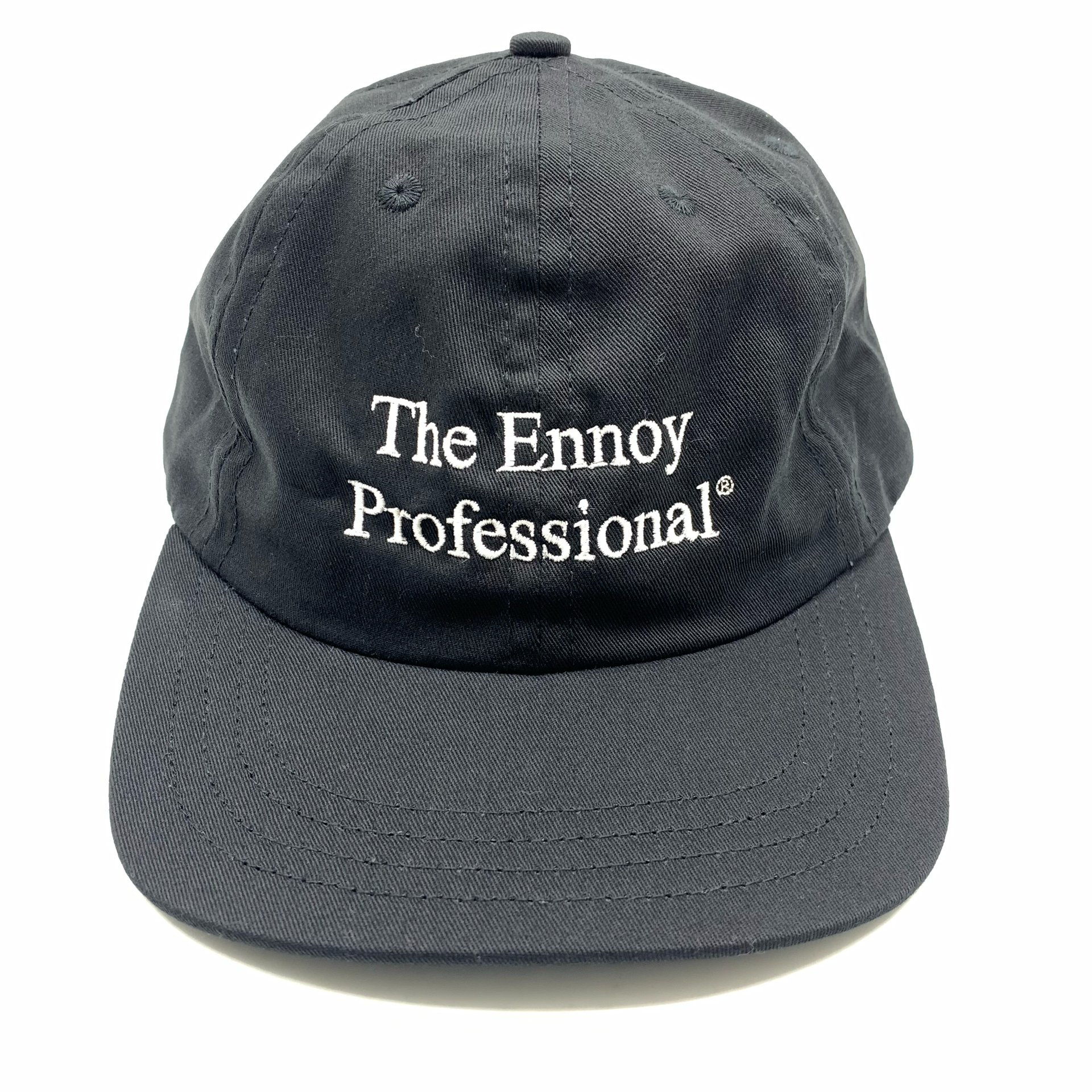 ENNOY Professional Cotton Cap "Black" (25SS)