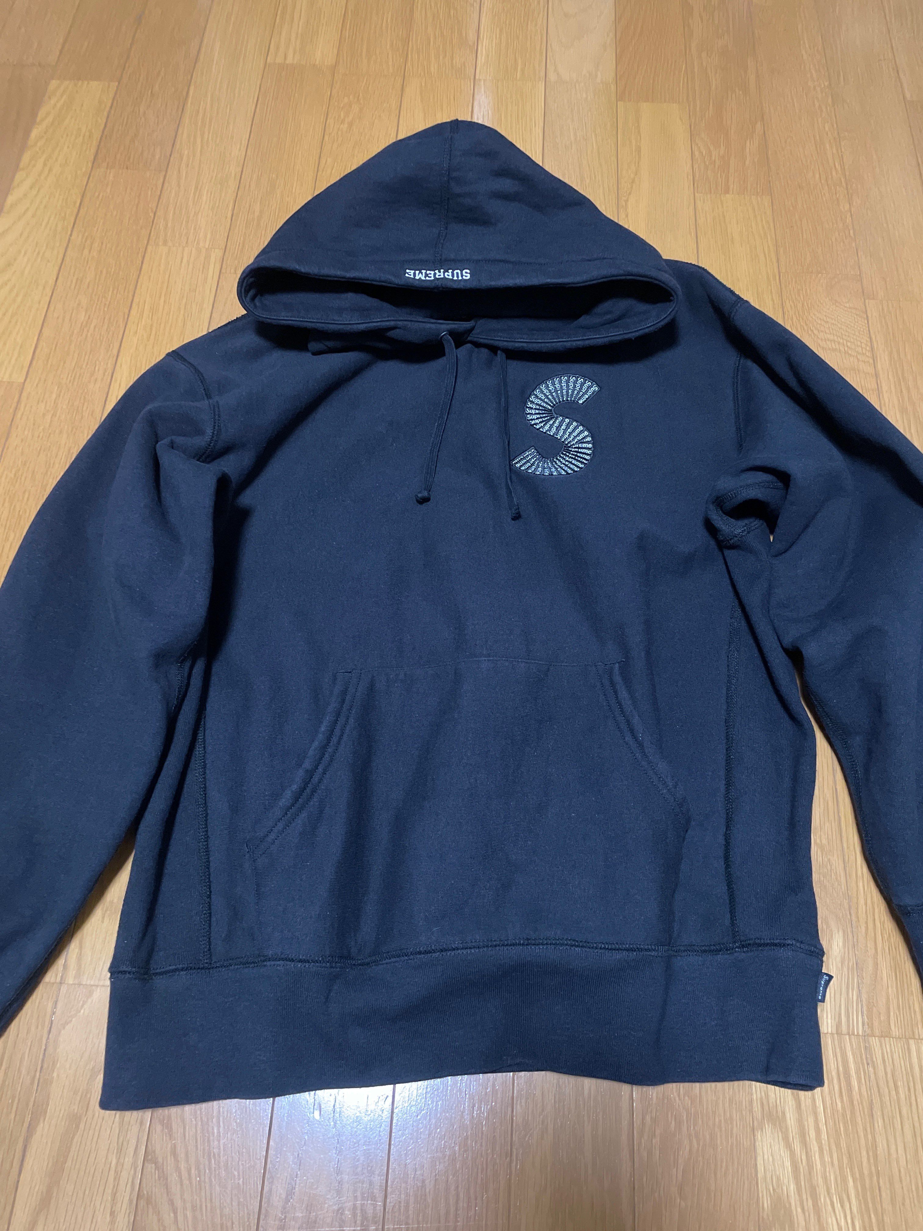 Supreme S Logo Hooded Sweatshirt "Black" (20FW)