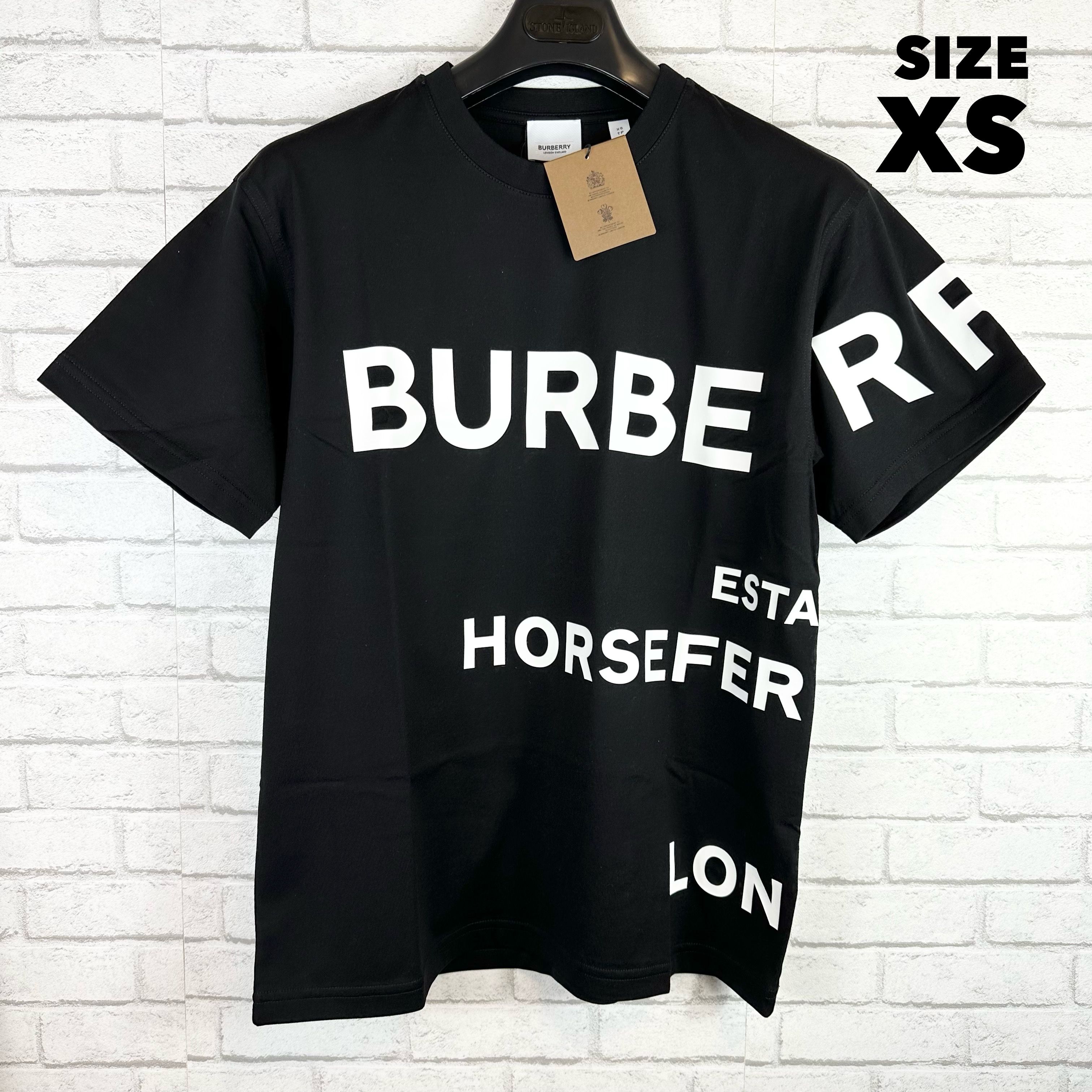 新品 100%本物 【XS】Burberry ロゴ Tシャツ バーバリー