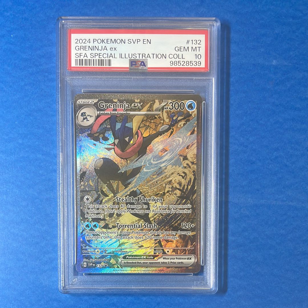 ゲッコウガex P [SVP EN 132]【英語版】(スカーレット&バイオレット「シュラウデッドフェイブル ゲッコウガex スペシャルイラストレーション コレクション」)