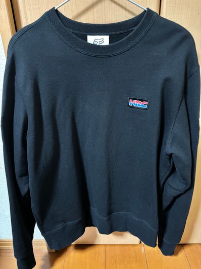 Supreme x Honda x Fox Racing Crewneck "Black"
