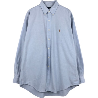 古着 ラルフローレン Ralph Lauren BLAKE 長袖 ボタンダウンシャツ メンズL相当/eaa676412