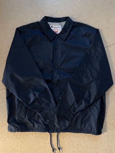 Supreme x Champion Coaches Jacket "Navy"