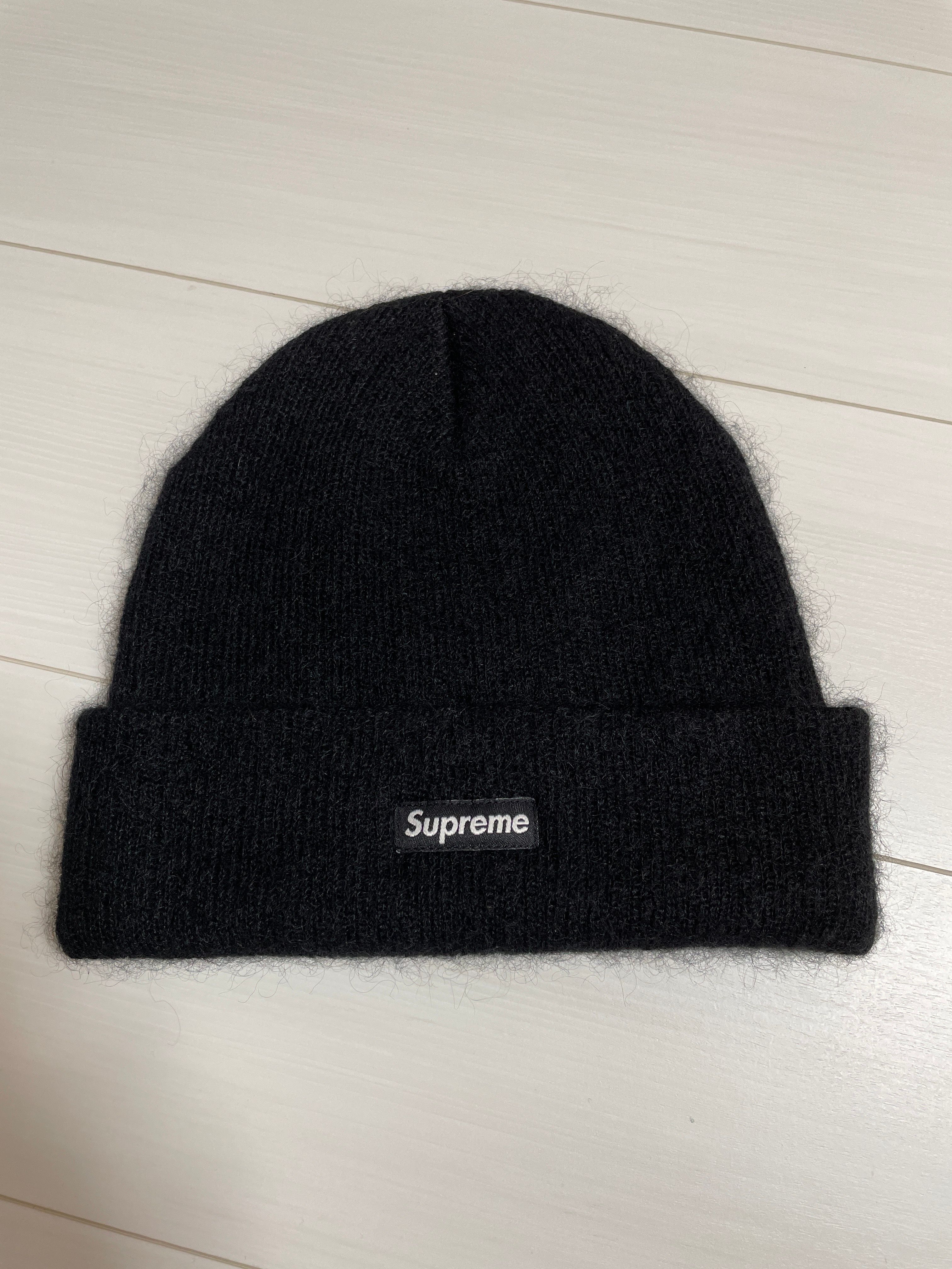 Supreme Mohair Beanie "Black" (20FW)
