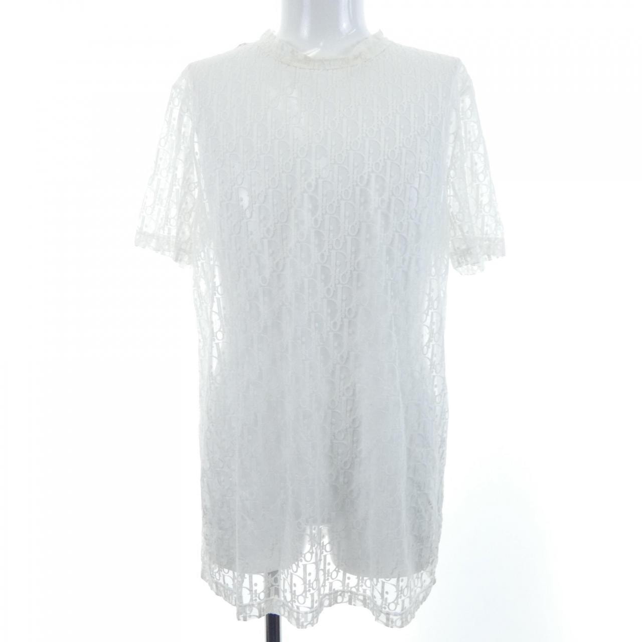 ディオール DIOR オブリークシースルー 183J652A0537 Tシャツ
