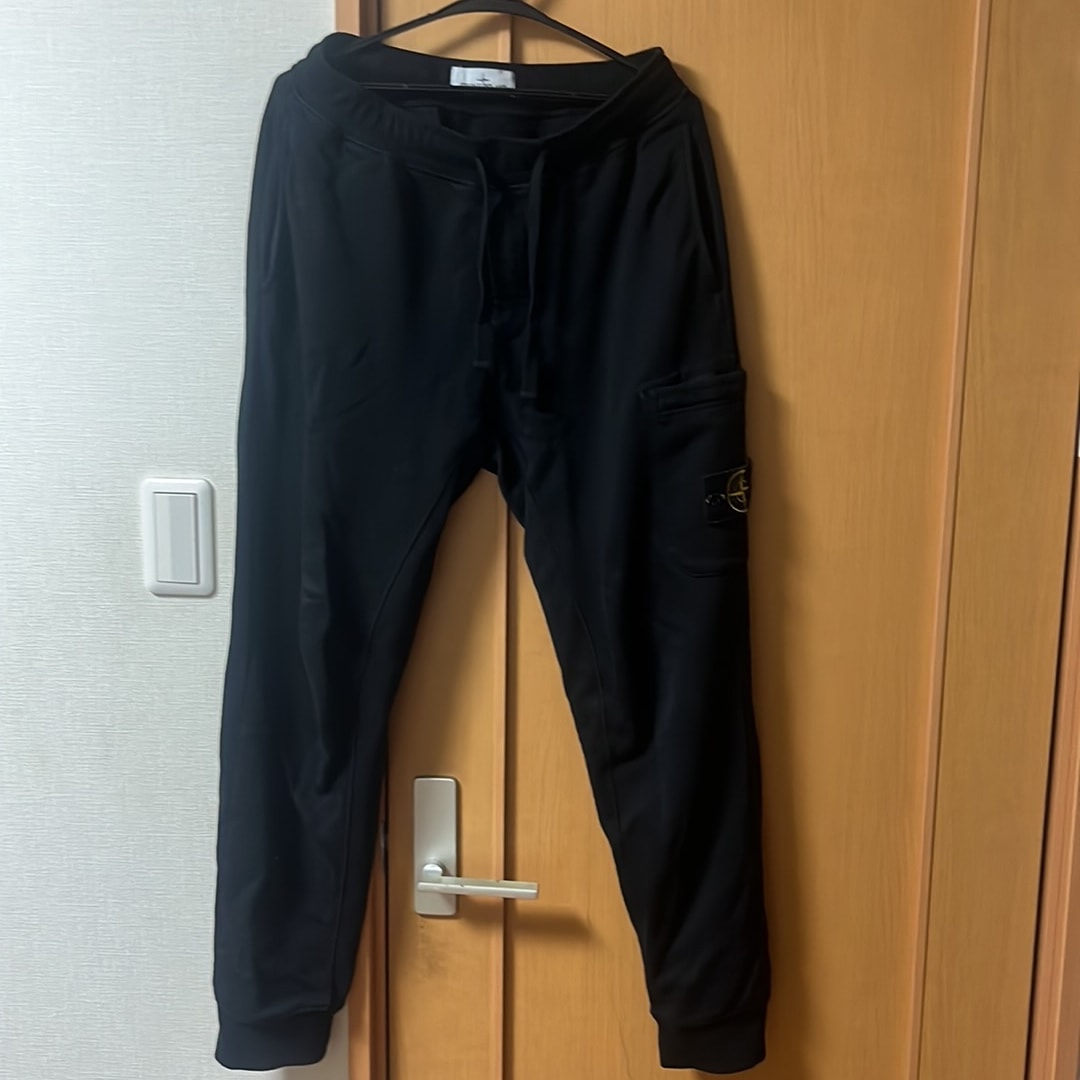 Stone Island 64020 Brushed Organic Cotton Fleece "Black"