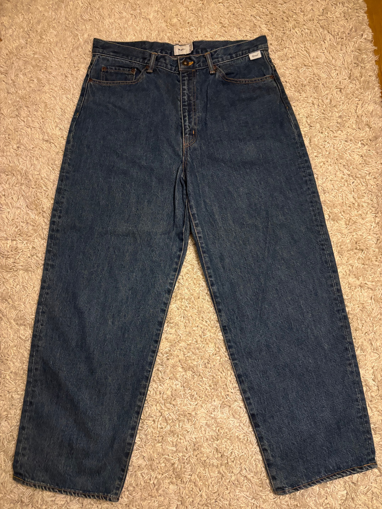 WTAPS Blues Straight / Trousers / Cotton Denim "Indigo"