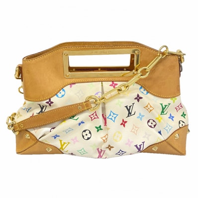★最終価格【6da0515】ルイヴィトン ハンドバッグ モノグラム・マルチカラー ジュディGM M40253 ブロン【中古】レディース