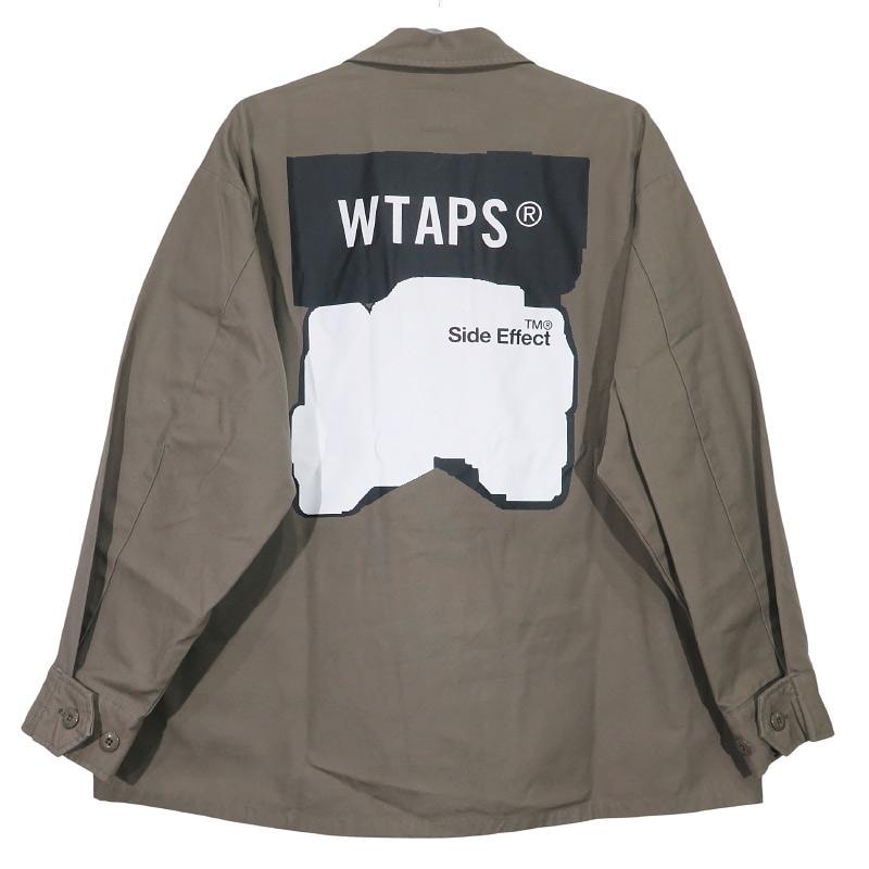 WTAPS BD 02 / LS / Cotton. Herringbone. Textile. Of 