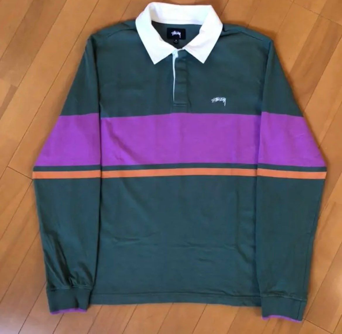 STÜSSY ラガーシャツ