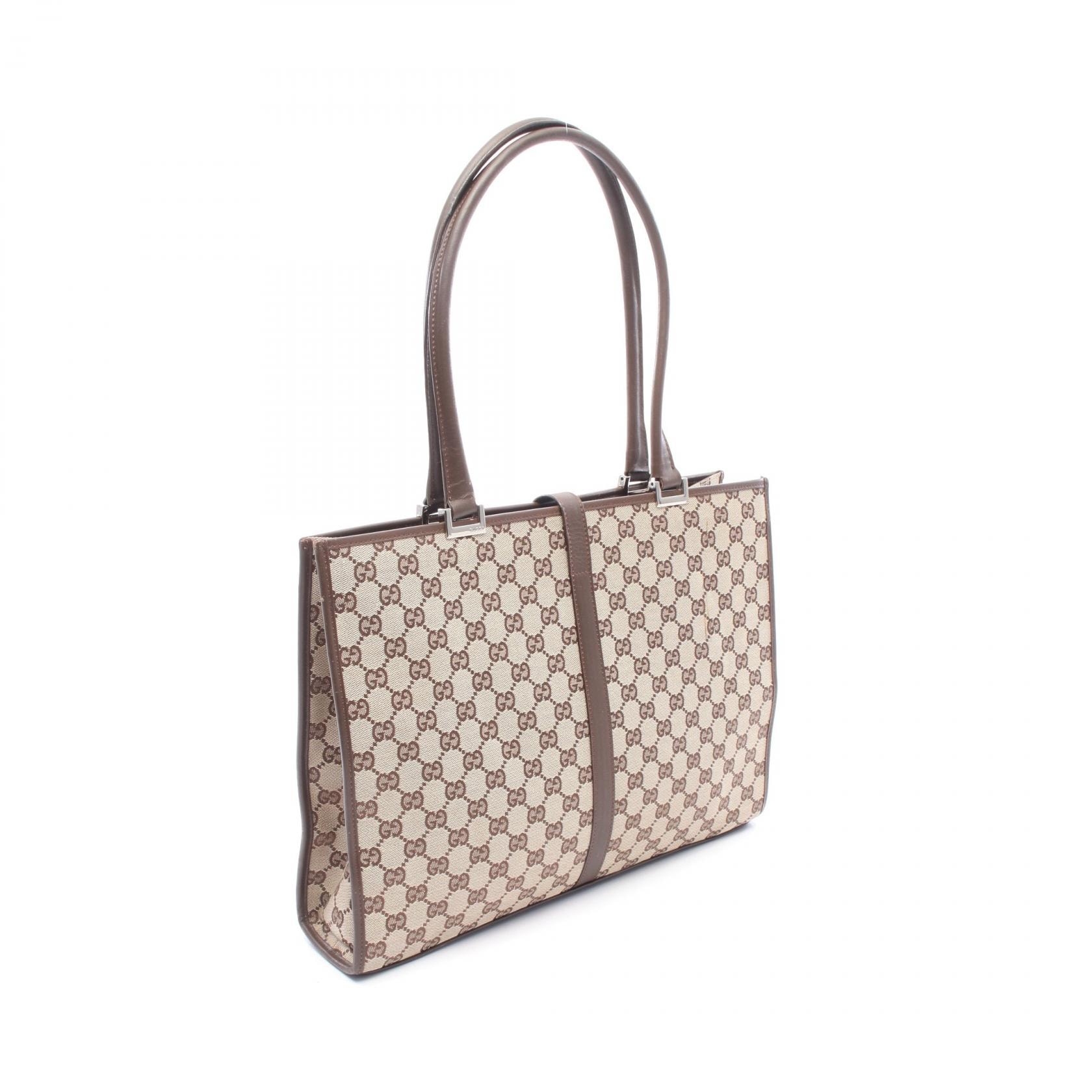 D (傷や汚れあり)】グッチ GUCCI GGキャンバス トートバッグ バッグ