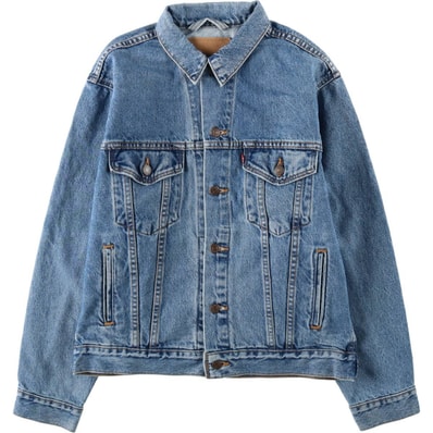 古着 90年代 リーバイス Levi's 70507-0389 デニムジャケット Gジャン USA製 メンズL相当 ヴィンテージ/eaa632496