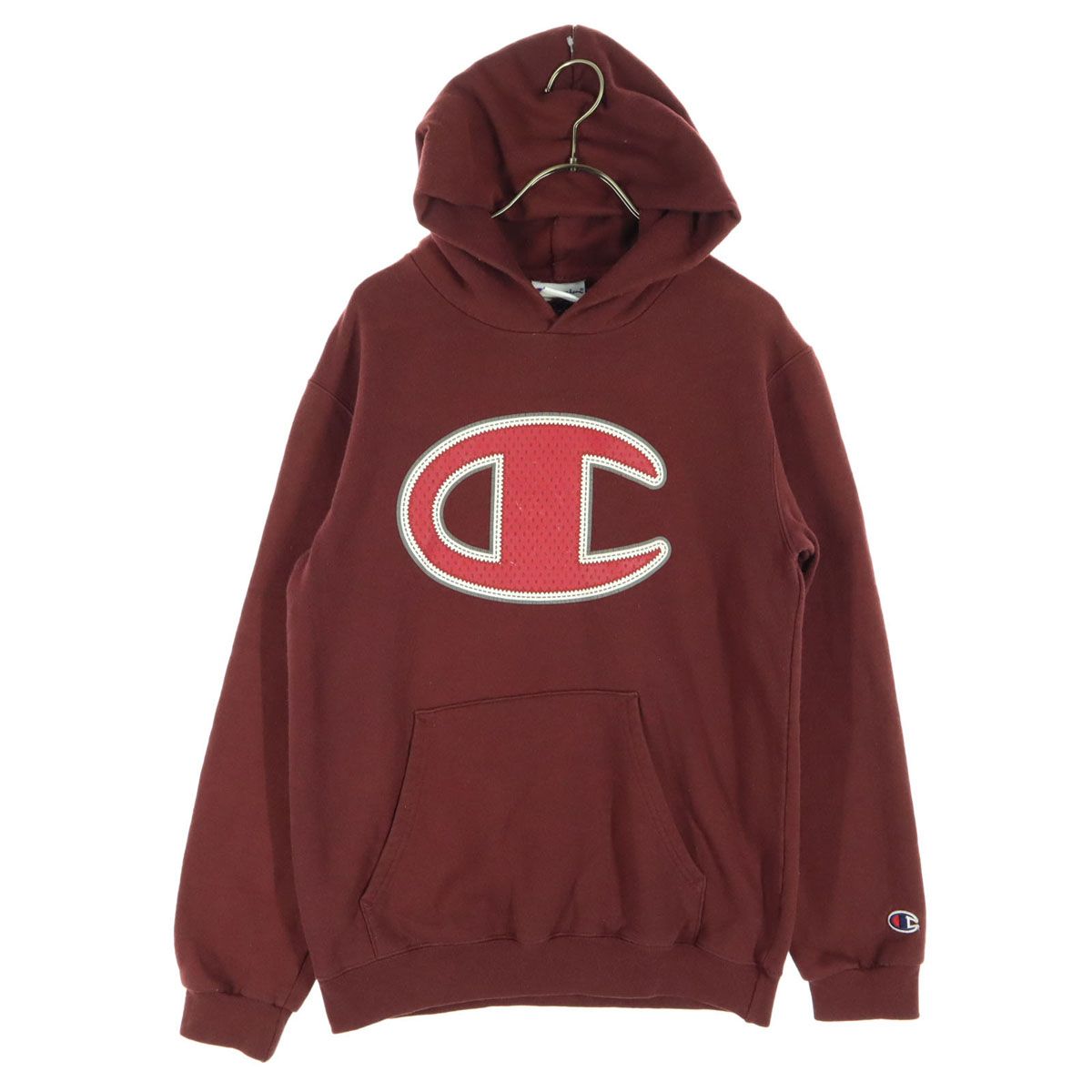 Champion チャンピオン 長袖 パーカー YL ワインレッド