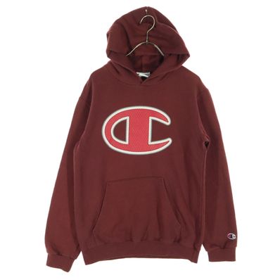Champion チャンピオン 長袖 パーカー YL ワインレッド