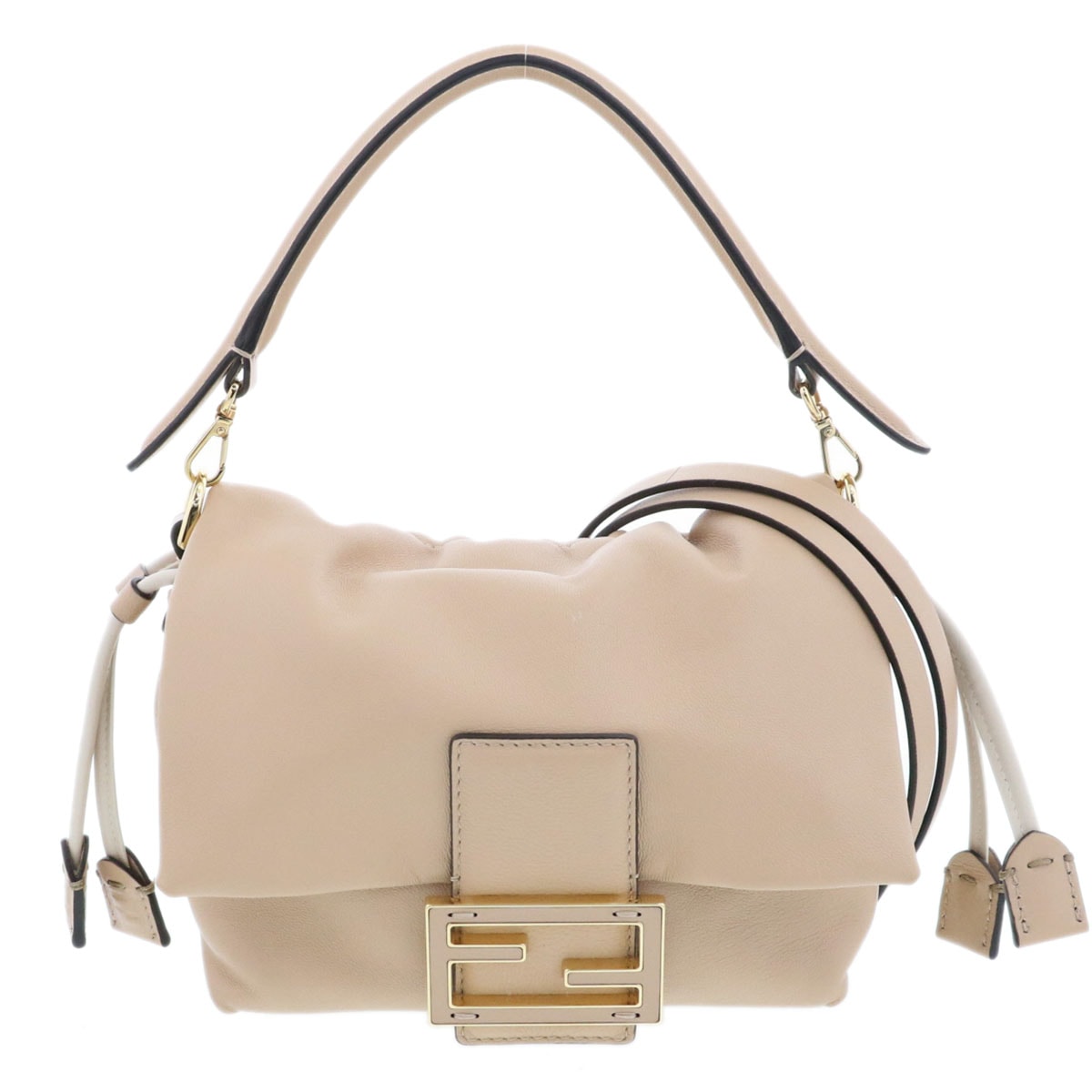 未使用 FENDI フェンディ マンマバケット ナッパレザー 黒 【公式通販】
