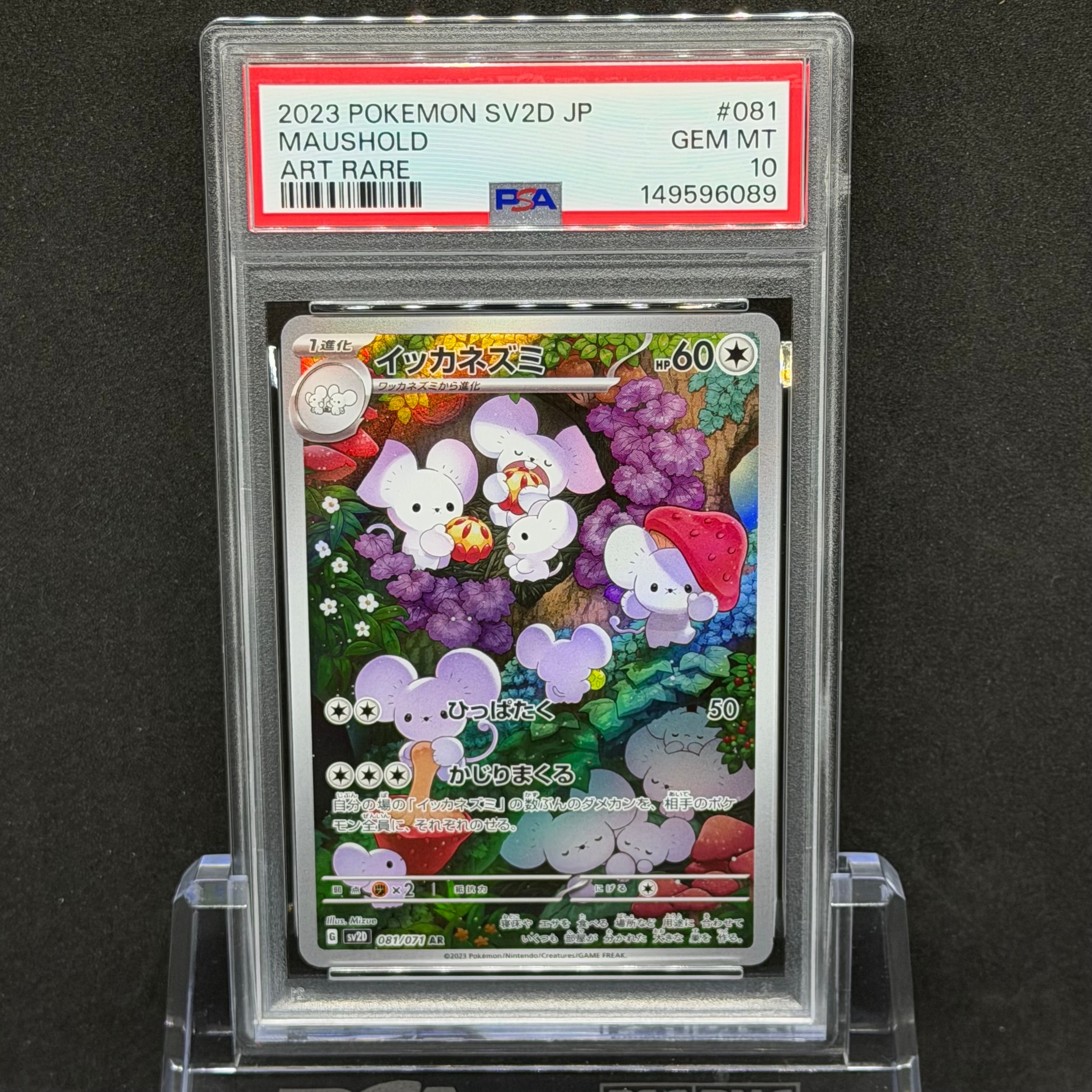 イッカネズミ AR[SV2D 081/071](拡張パック「クレイバースト」)の新品