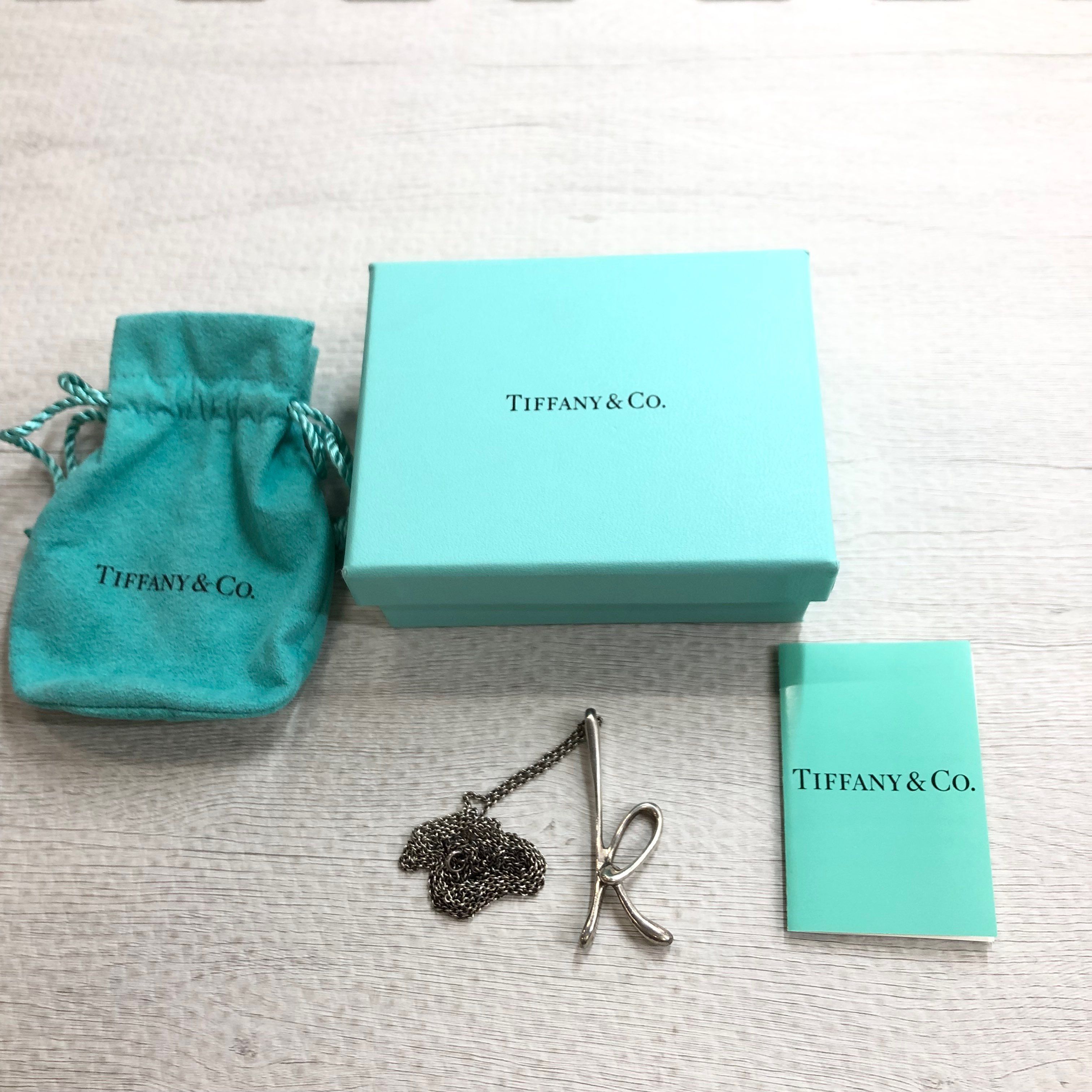 ティファニー イニシャルK ネックレス