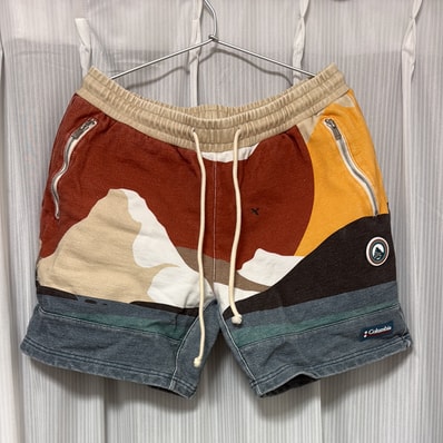 Kith x Columbia Fleece Short "Sanguine"