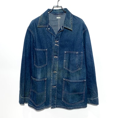 A.PRESSE Denim Coverall Jacket "Indigo"
