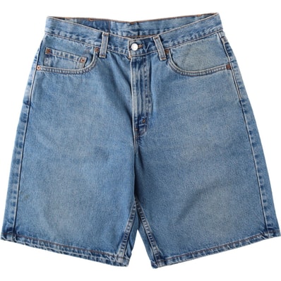 古着 00年代 リーバイス Levi's 550 RELAXED FIT デニムショーツ ショートパンツ USA製 メンズw34相当/eaa653349