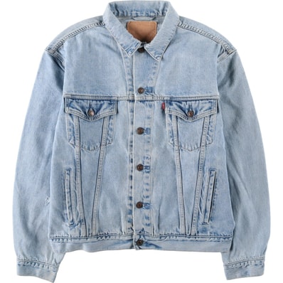 古着 90年代 リーバイス Levi's 70503-0211 ユーロモデル デニムジャケット Gジャン メンズXL相当 ヴィンテージ/eaa659540