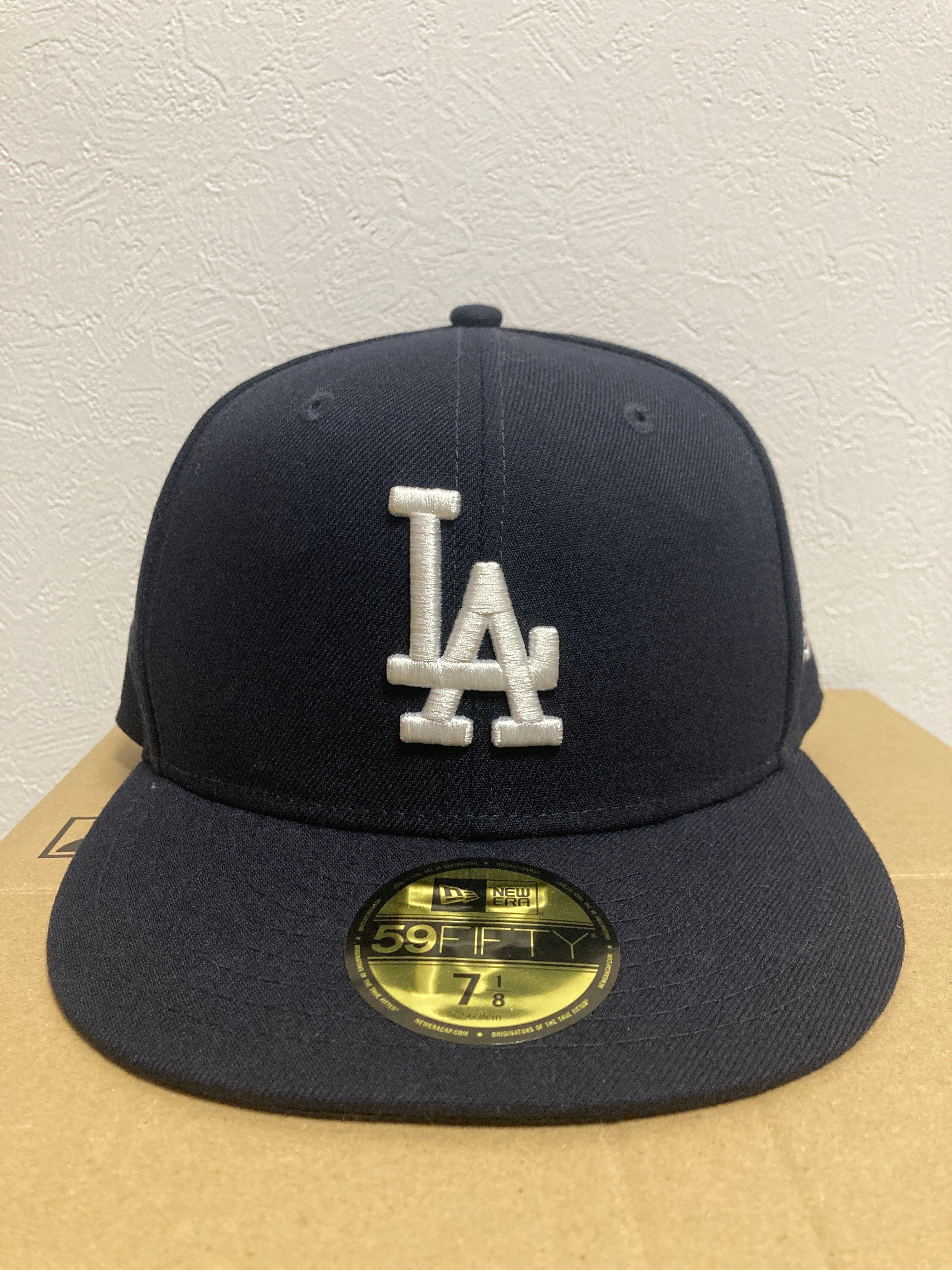 59fifty ロサンゼルス・ドジャース ネイビー×ホワイト