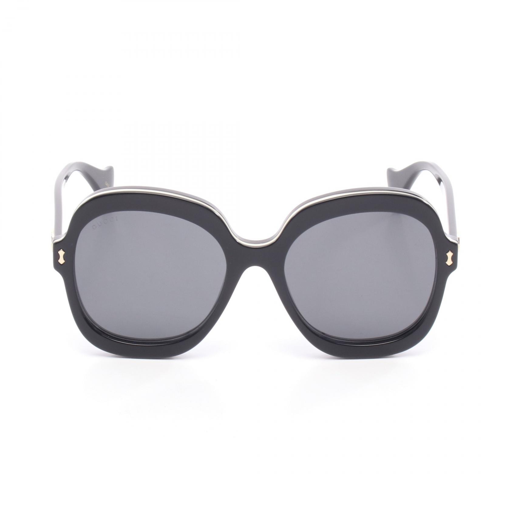 グッチ GUCCI サングラス 衣料品 プラスチック / GP メンズ レディース ブラック系 / ホワイト系 / ゴールド系 GG1240S001 【新品】