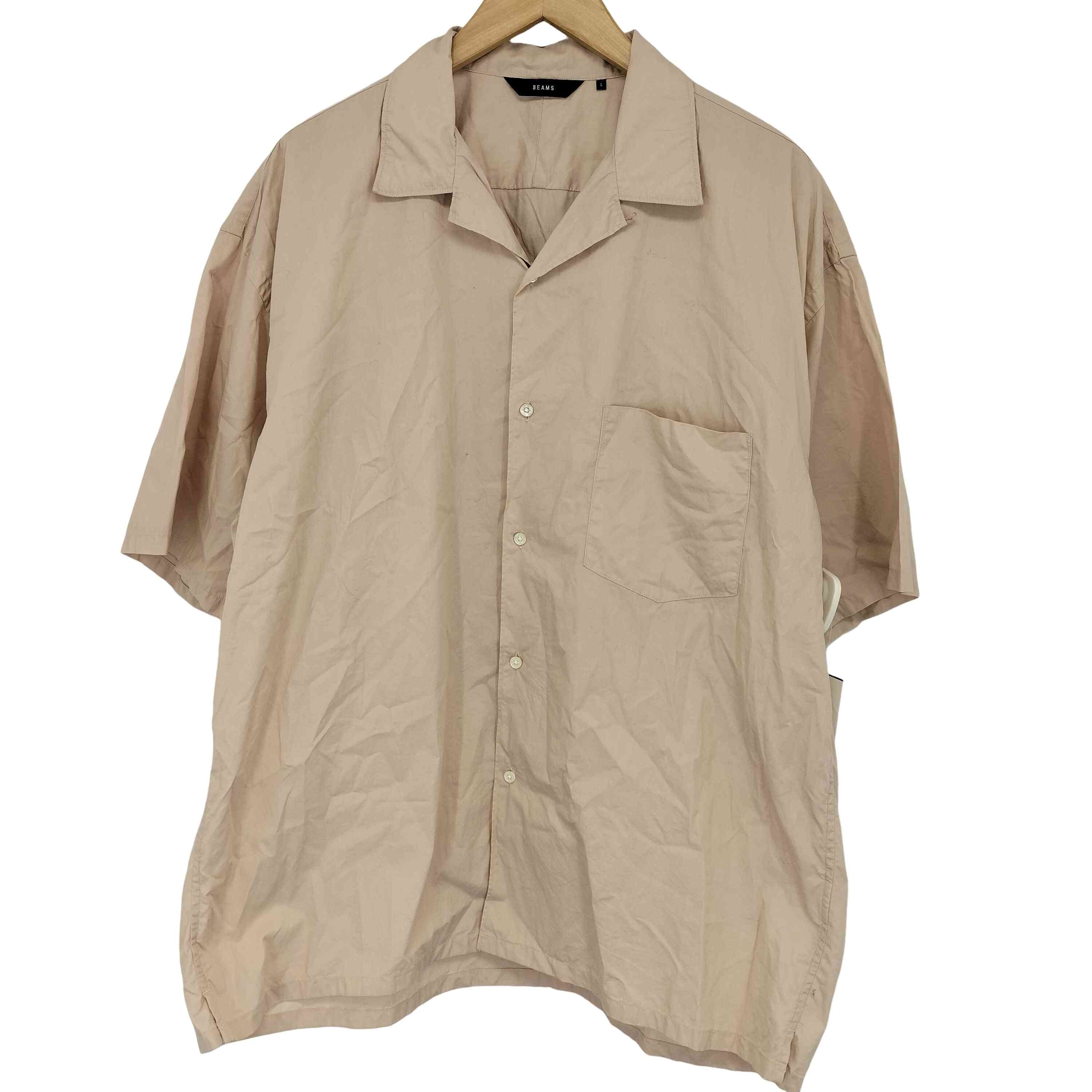 ベーシック ルーズオープンカラーシャツ【1142331550980】