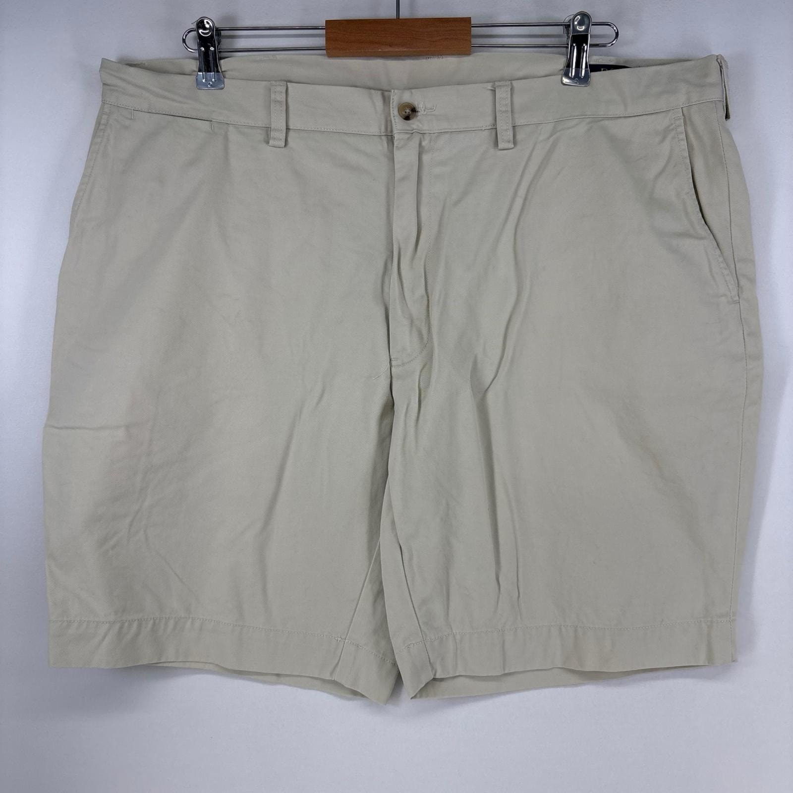 古着 ポロ・ラルフローレン POLO RALPH LAUREN ショートパンツ チノパン ハーフパンツ 大きいサイズ w40 アイボリー メンズ