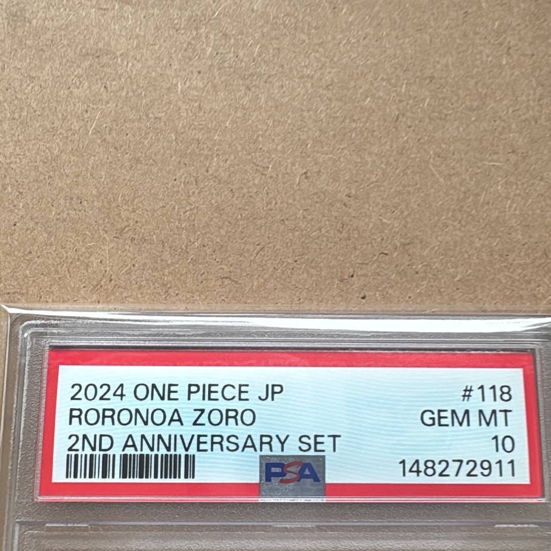 PSA10】ロロノア・ゾロ SEC [OP06-118](スペシャルグッズセット「2nd