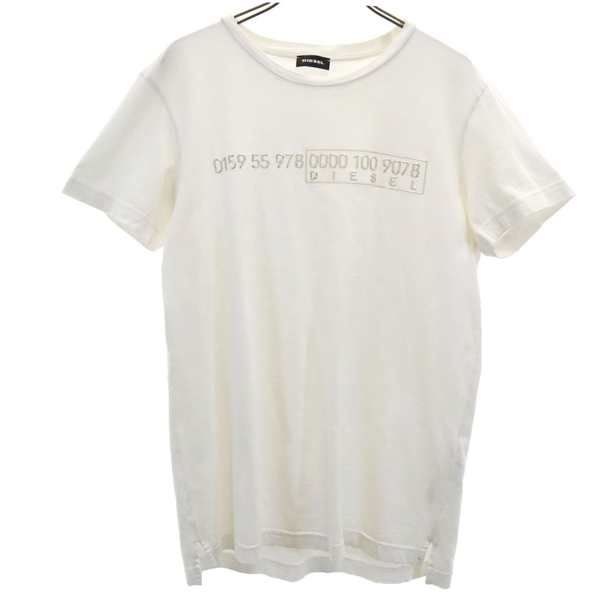 DIESEL ディーゼル 半袖 Tシャツ S 白