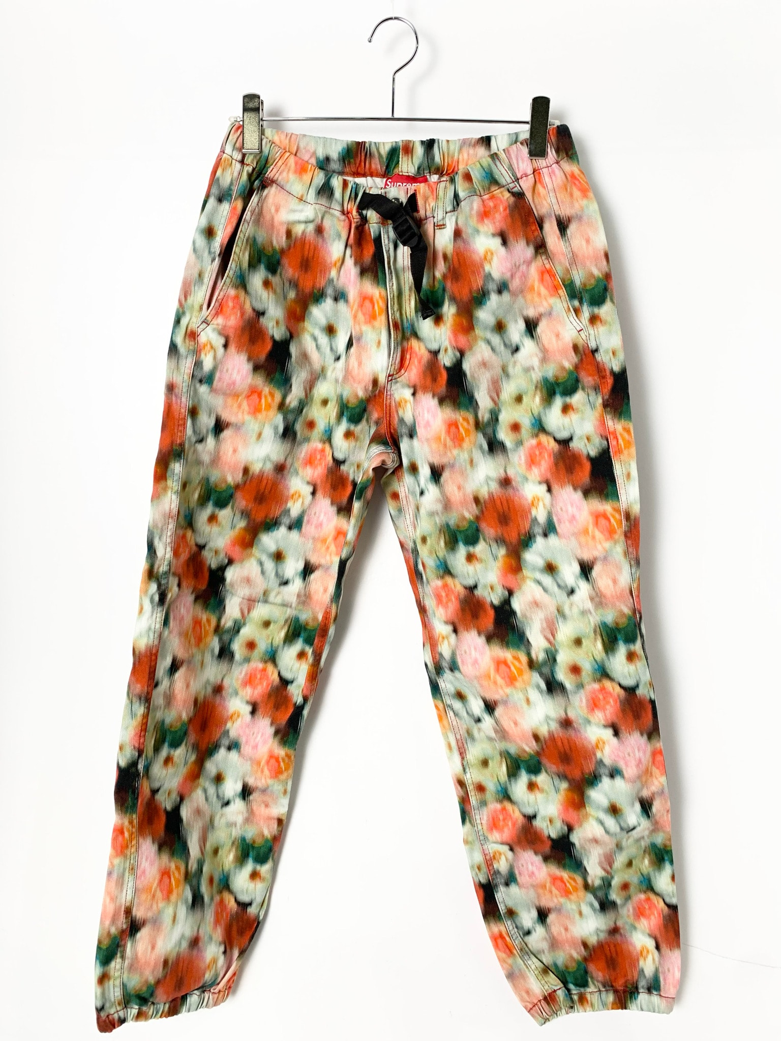 Supreme Liberty Floral Belted Pant "Red"