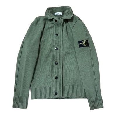 stone island ハイネック ボタンニットカーディガン