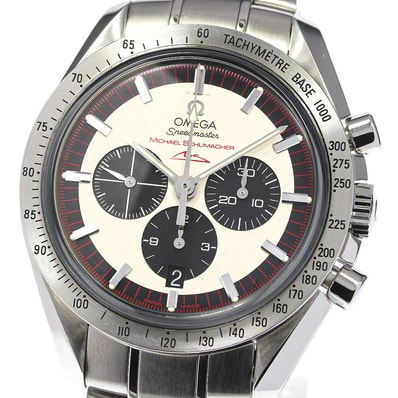 ☆美品 オメガ スピードマスター シューマッハ レジェンド メンズ 【中古】