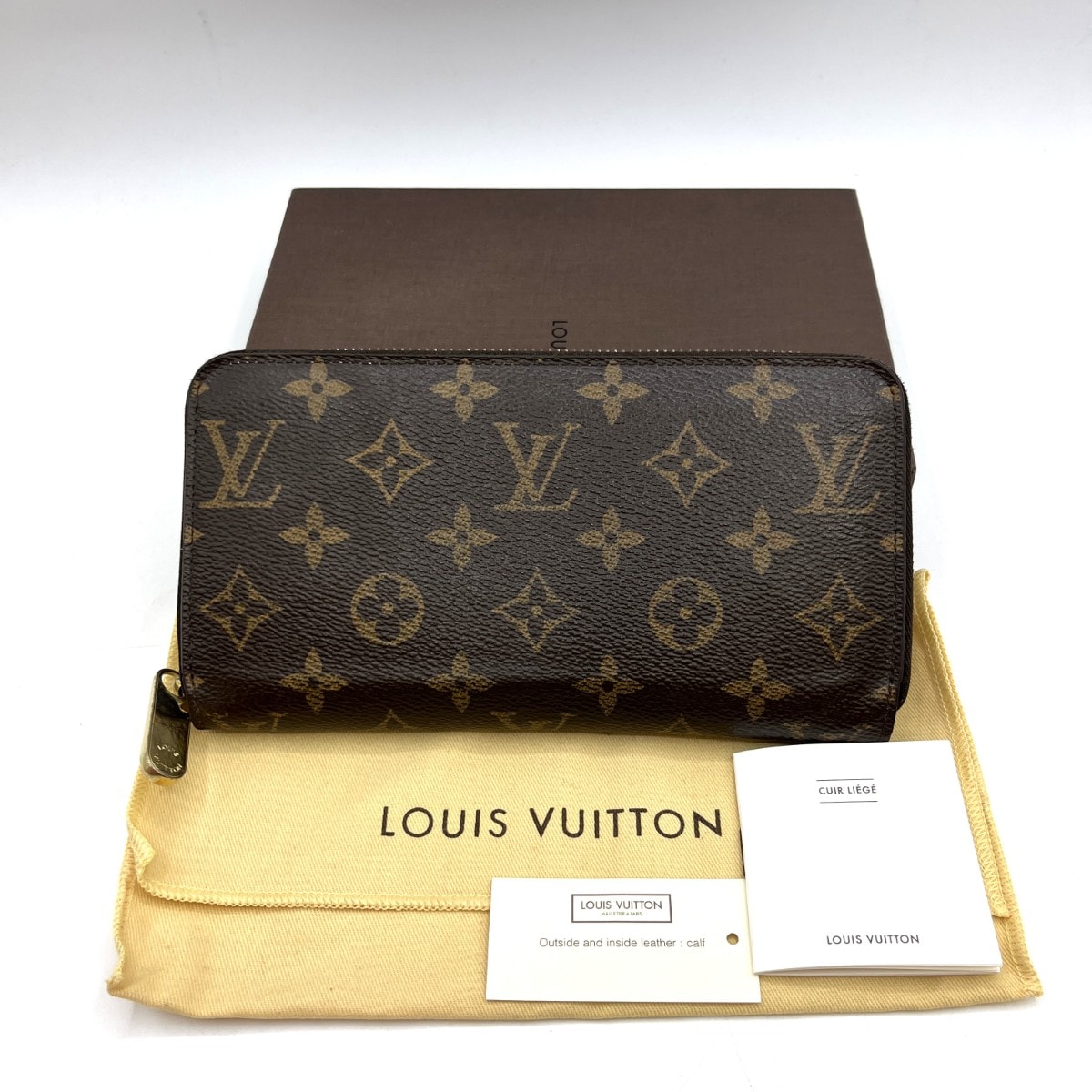 LOUIS VUITTON ルイヴィトン モノグラム ジッピーウォレット M42616