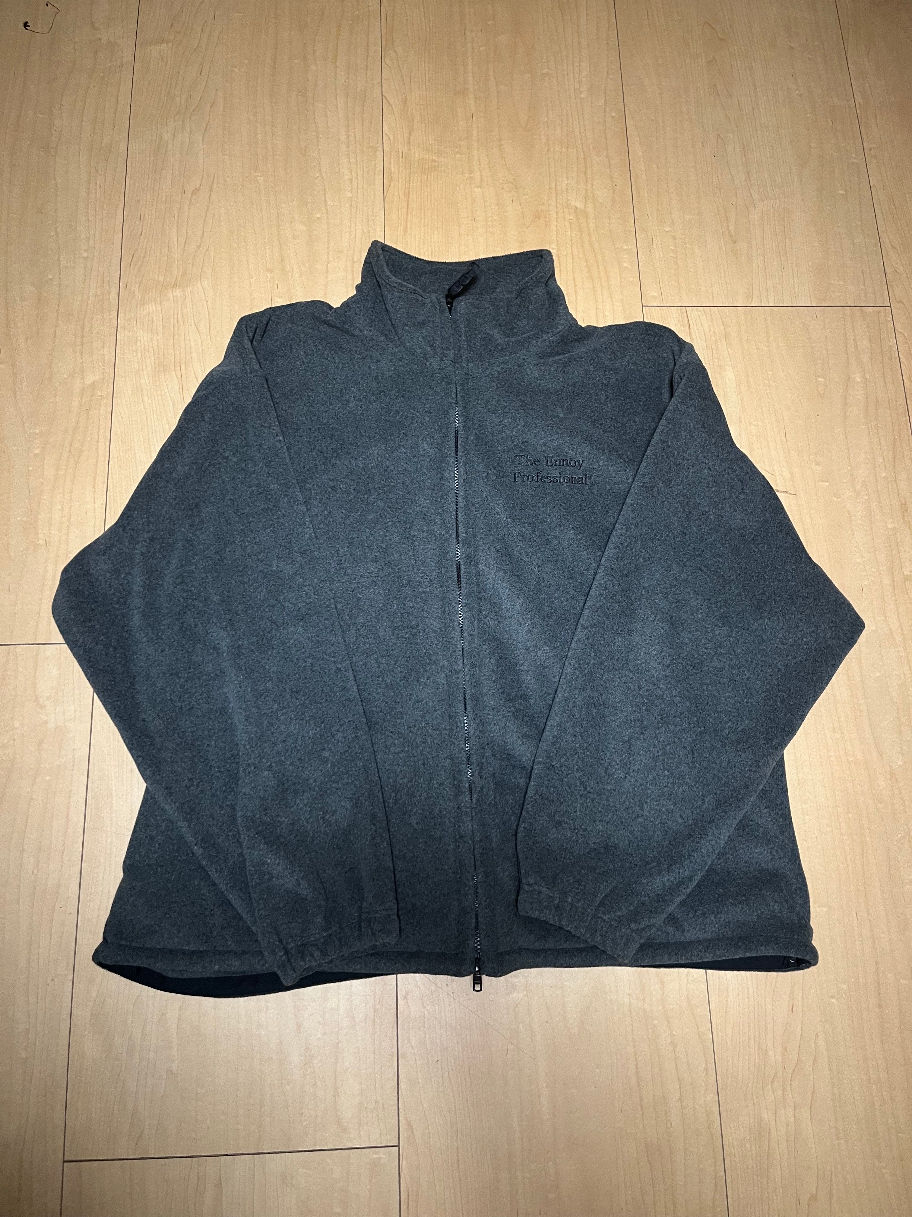 ENNOY 24AW Polartec Fleece Set Up "Charcoal Gray"