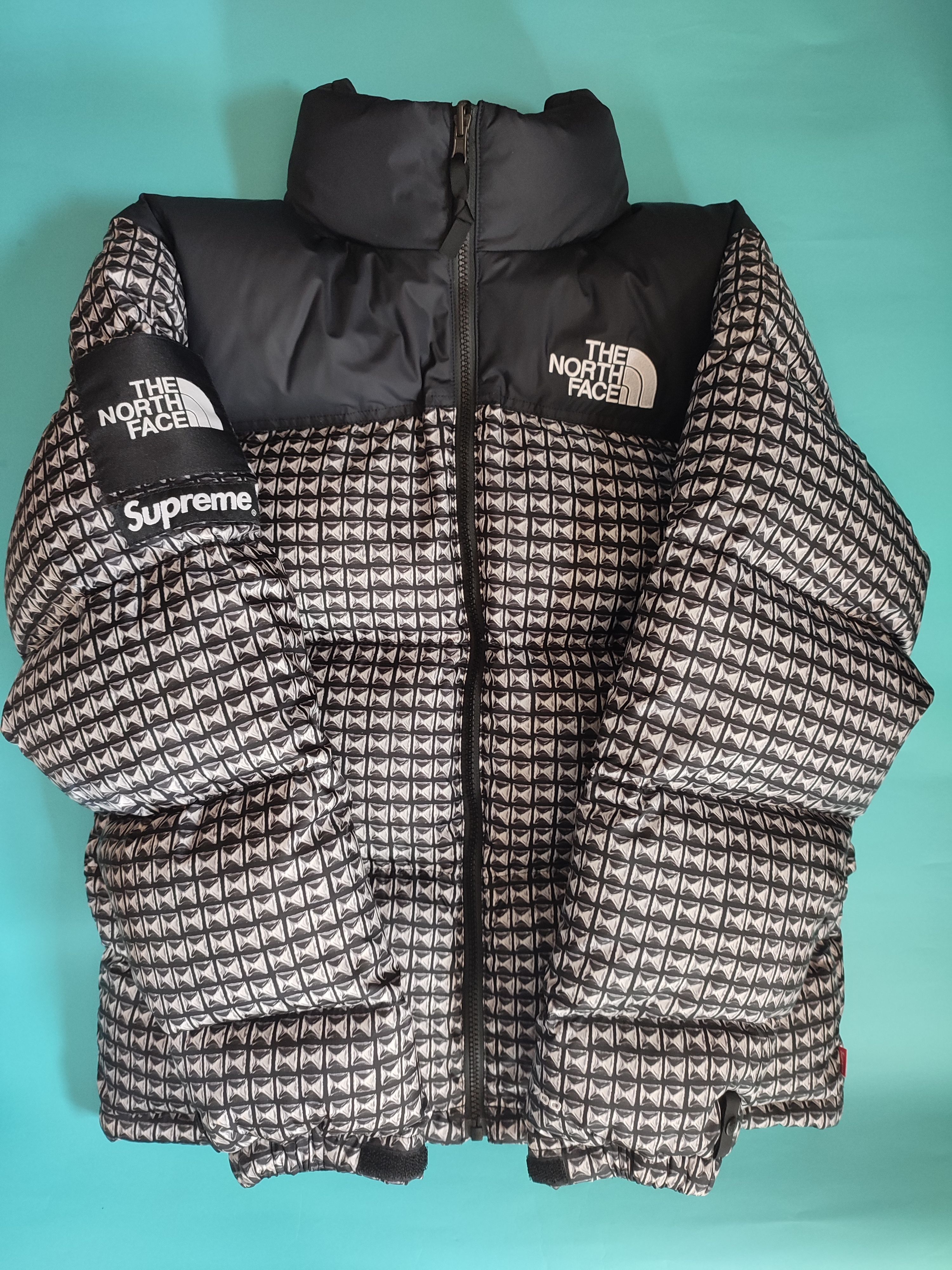 Supreme x The North Face Studded Nuptse Jacket "Black"