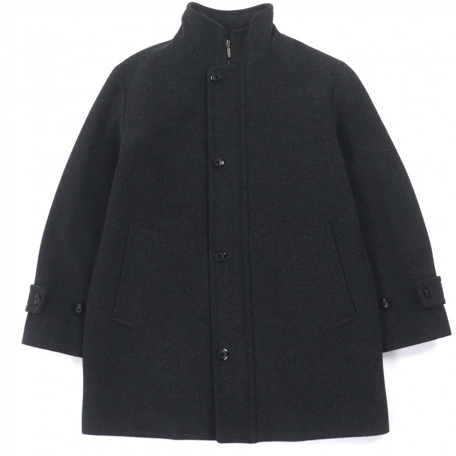 美品 バーバリーロンドン コート グレー メンズ M