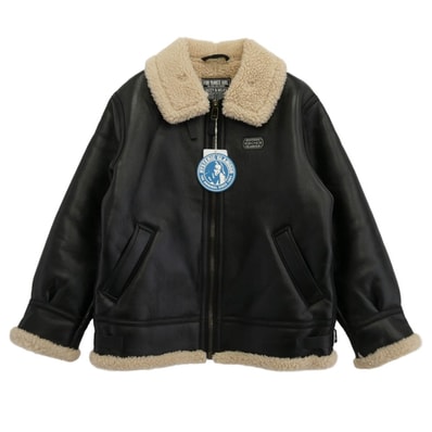 HYSTERIC GLAMOUR ヒステリックグラマー ジャケット 24AW 02243AB01 B-3 フライト ジャケット ブラック系 M【美品】【中古】