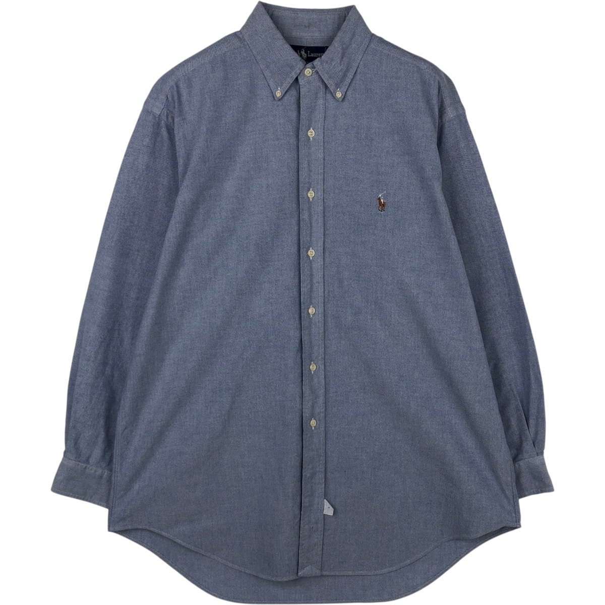 古着 ラルフローレン Ralph Lauren YARMOUTH 長袖 ボタンダウンシャツ メンズL相当/eaa477465