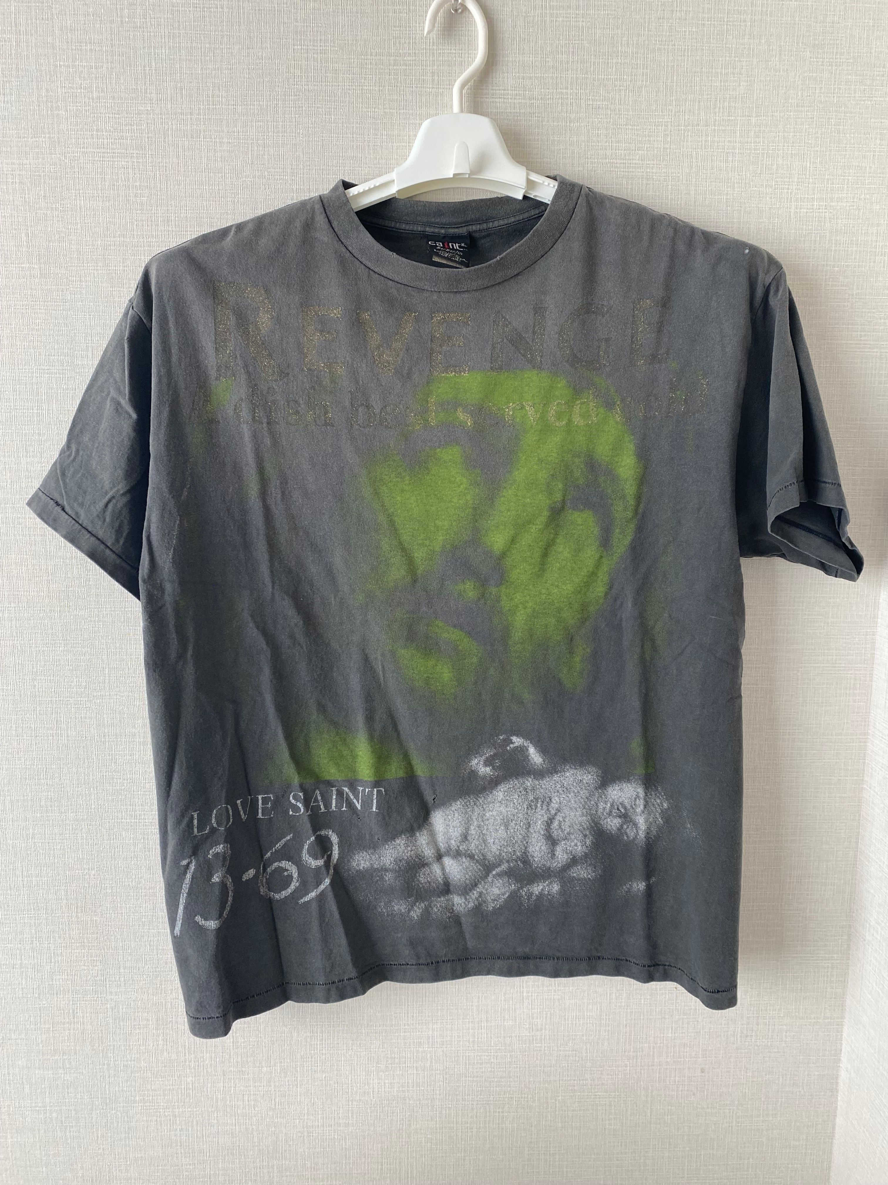 SAINT Mxxxxxx x BerBerJin BJ SS Tee/Revenge "Black"