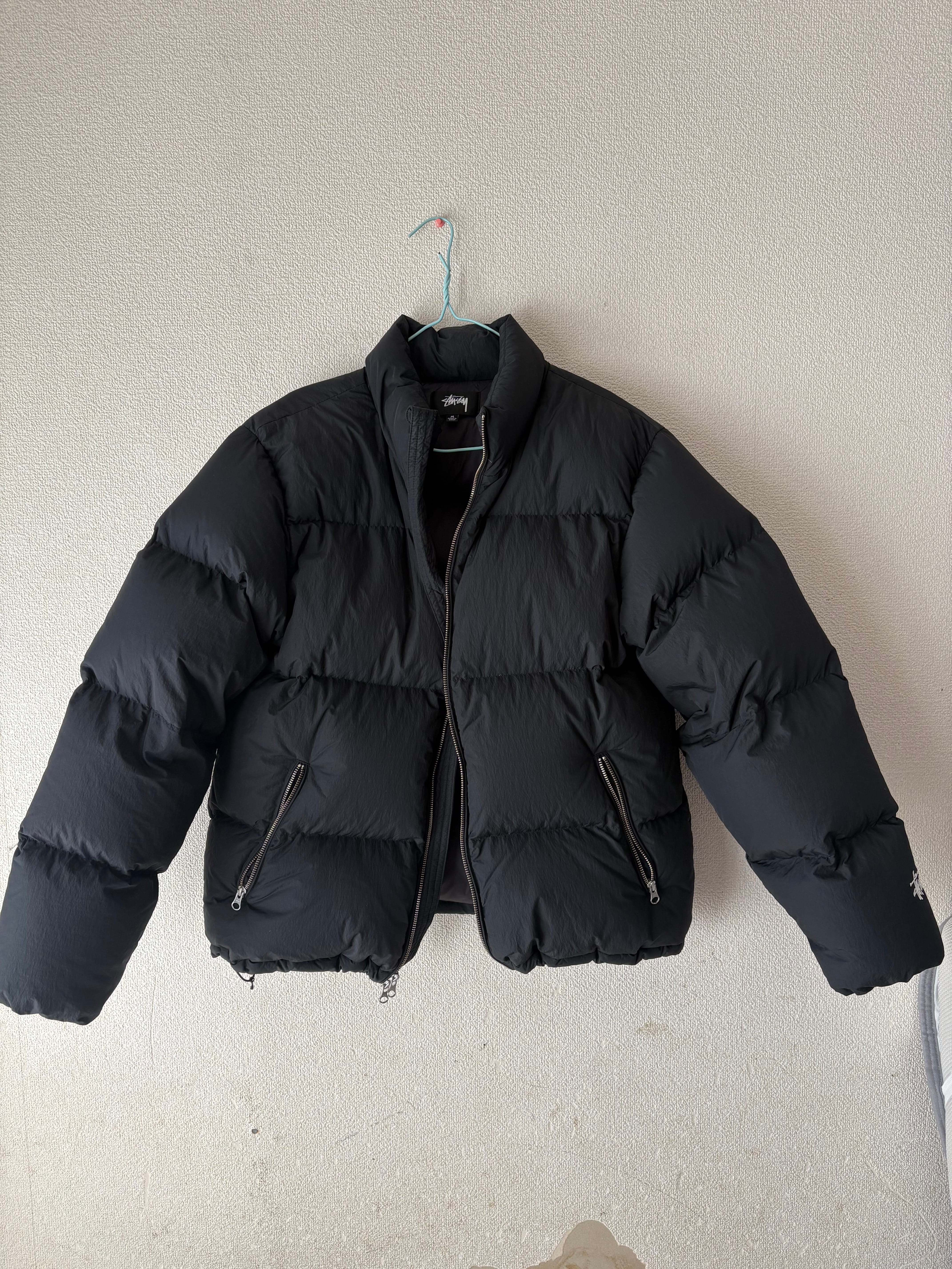 Stussy Down Puffer Nylon "Black"