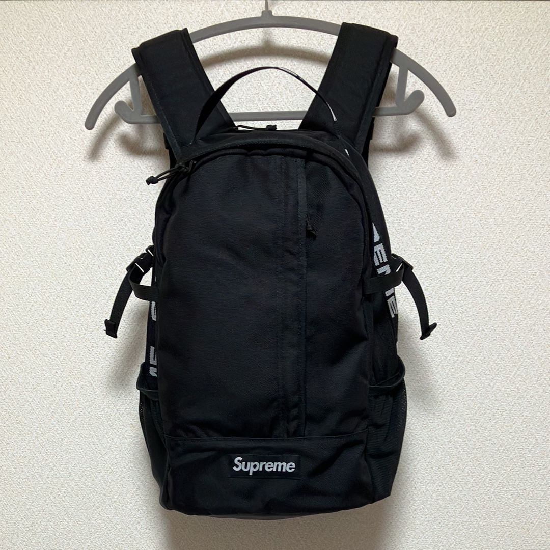 Supreme 18SS Backpack "Black"
