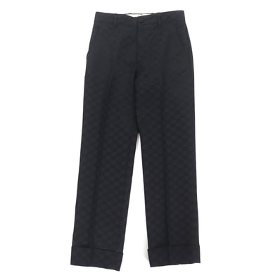 極美品 グッチ
パンツ ブラック レディース 36 664408