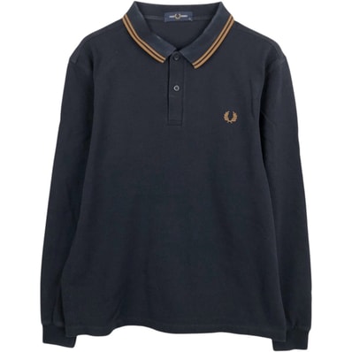 古着 フレッドペリー FRED PERRY 長袖 ポロシャツ メンズXL相当/eaa667180