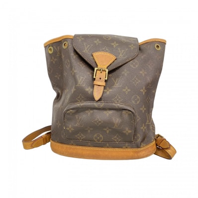 【6db1600】ルイヴィトン リュック・デイパック モノグラム モンスリMM M51136 ブラウン【中古】レディース