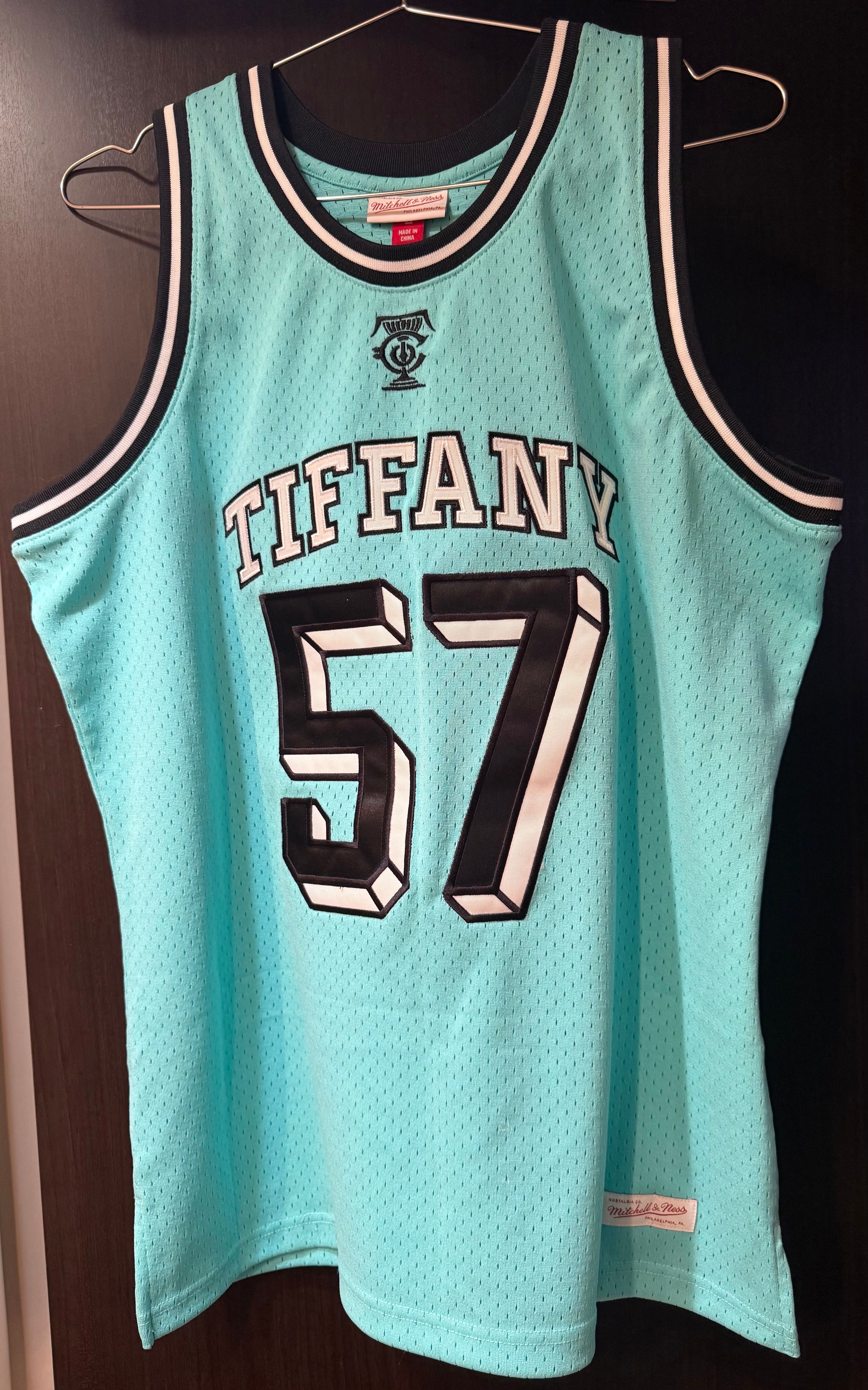 ティファニー x ミッチェル & ネス x NBA バスケットボール ジャージ