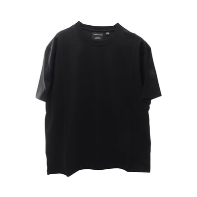 カナダグース CANADA GOOSE NOVO T-SHIRT TONAL LABEL ノヴォ 半袖Tシャツ 衣料品 トップス コットン メンズ ブラック系 1328MT9061L 【新品】